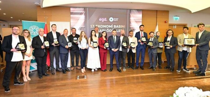 17. EGD Ekonomi Basını Başarı Ödülleri Sahiplerini Buldu