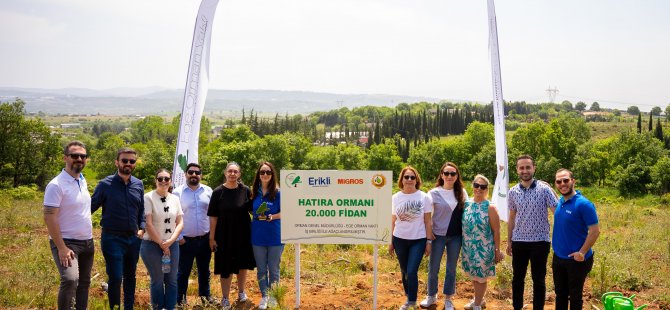 Toprakla buluşan iyilik: Erikli’den binlerce fidan 