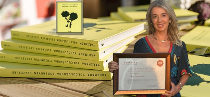 Çeşme Yarımadası’nın lezzetlerini anlatan kitap ‘Gastronomi Oscar’ını aldı