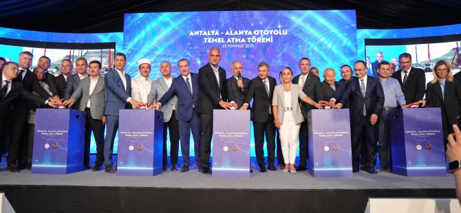 Ersoy: Antalya-Alanya Otoyolu Türkiye’nin Vizyon Projesi