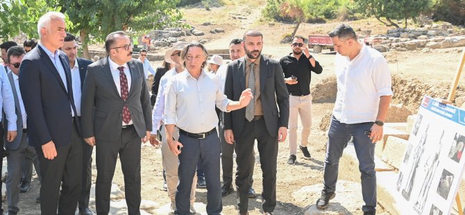 Aspendos’ta Zamanın İzleri Gün Yüzünde