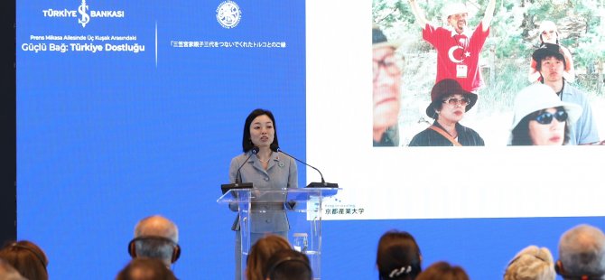 Japonya Altes Prensesi’nden “Türkiye Dostluğu” konferansı