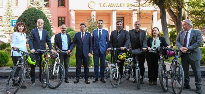 Bisikletli Yaşam İçin Adalet mesajı Adalet Bakanı Yılmaz Tunç’a iletildi
