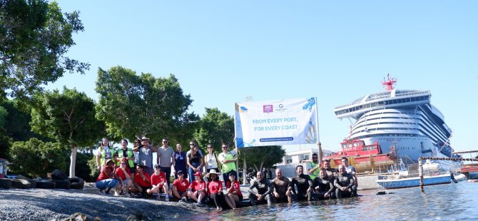 2.5 Saatte 350 Kilogram Atık Toplandı