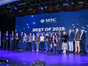 2025’in En İyi Acentaları MSC Cruises’tan Ödül Aldı