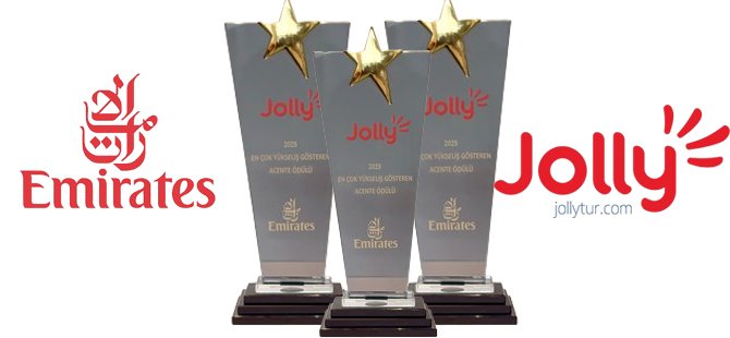 Jolly, Emirates’ten Başarı Ödülü Aldı