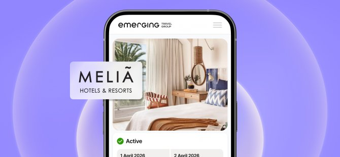 Meliá ortaklığıyla Emerging Travel Group büyüyor