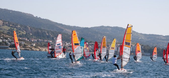 Foça Windsurf Dünya Şampiyonasına Hazırlanıyor