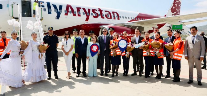 Gazipaşa-Alanya Havalimanı’ndan Kazakistan’a Bağlantı  