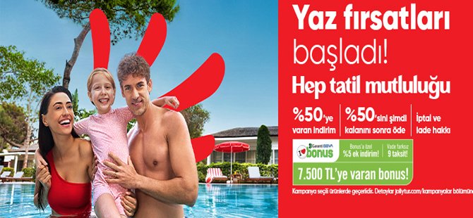 Jolly ‘de yaz fırsatları başladı