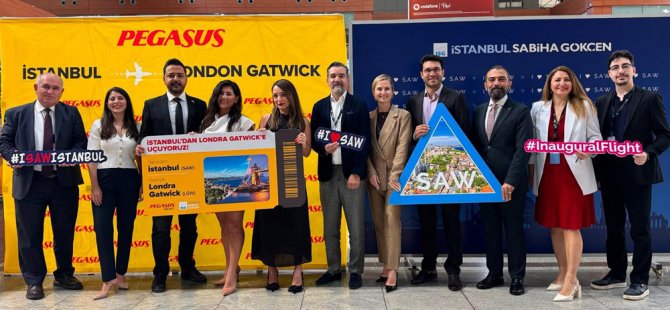 Sabiha Gökçen’in Londra ağı Gatwick ile genişliyor