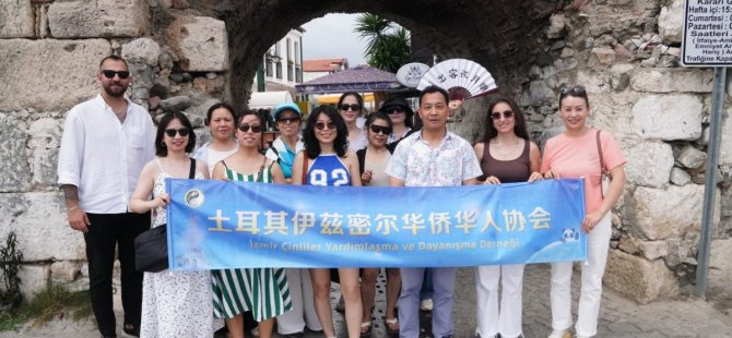 Seferihisar Çinli turistlerin yeni uğrak noktası oluyor