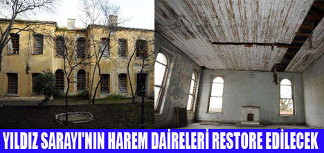 YILDIZ SARAYI'NDA YENİLEME