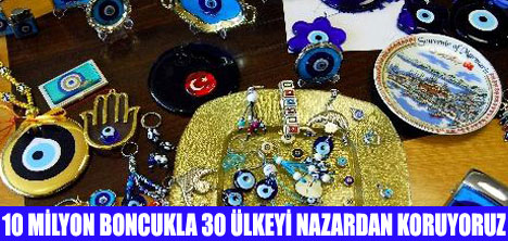 30 ÜLKEYE NAZAR BONCUĞU