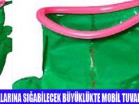 ÇANTAYA SIĞAN MOBİL TUVALET  YAPILDI