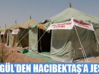 SARIGÜL'DEN HACIBEKTAŞ'A ÇADIRKENT