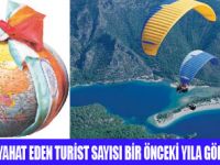 DÜNYADA TURİST SAYISI %7 DÜŞTÜ
