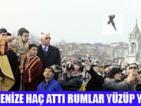 GELENEK BOZULMADI HALİÇE HAÇ ATILDI