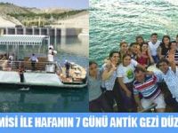 ZEUGMA  ANTİK KENTİ İLE  RUMKALE  ARASINDA GEMİ TURLARI HERGÜN ARTIYOR