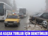 ULUDAĞDA KAÇAK TUR DENETİMİ