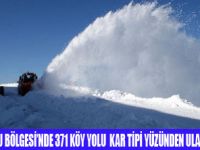 DOĞU'DA 371 KÖY YOLU KAPALI