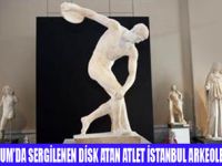 DİSK ATAN ATLET İSTANBULDA