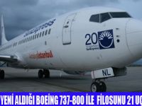 SUN EXPRESS FİLOSUNU 21 UÇAĞA ÇIKARDI