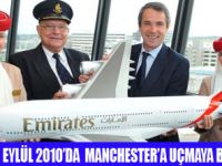 EMİRATES MANCHESTERA A380 İLE UÇUYOR