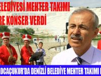 TURİSTLERE MEHTER TAKIMI KONSER  VERDİ