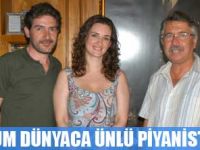 PİYANİST ANJELİKA AKBARIN NAZİK ZİYARETİ