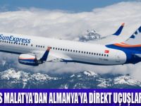 MALATYADAN ALMANYAYA DİREKT UÇUŞ