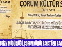 ÇORUM KÜLTÜR SANAT DERGİSİ ÇIKTI