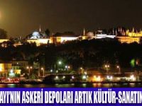 ASKERİ DEPOLAR SANATIN HİZMETİNDE