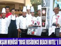ROSE HOTEL MUTFAK EKİBİNE ÖDÜL