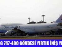 TÜRBÜLANSA YAKALANAN UÇAK HAVADA YIRTILDI