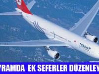 THY, İÇ HATLARADA 82, DIŞ HATLARDA 26 EK SEFER YAPACAK