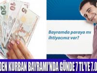 YKBDEN KURBAN  BAYRAMI KREDİSİ