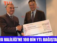 TUI'DEN ORMAN YANGINLARINA DESTEK