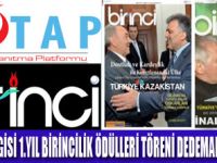 BİRİNCİ DERGİSİ 1. YAŞINDA