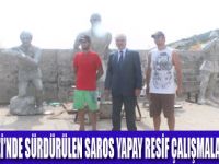 SAROS YAPAY RESİF ÇALIŞMALARI BAŞLADI