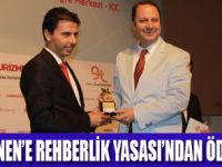 ŞERİF YENEN’E ANLAMLI ÖDÜL