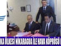 NİKARAGUA İLE HAVA KÖPRÜSÜ KURULDU