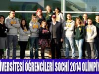 SOCHİ OLİMPİYATLARINA GİDİYORLAR