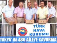 TÜRK HAVA KURUMU HATAY'da KAVURMA DAĞITTI