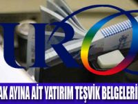“Yatırım Teşvik Belgeleri” Yayınlandı