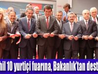 EVTEKS Fuarı’nda Bakan Zeybekci’den müjde