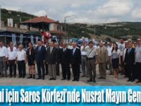 NUSRAT MAYIN GEMİSİ TÖRENLE BATIRILDI