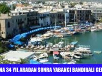 BAHAMA BANDIRALI GEMİ GİRNE LİMANINDA