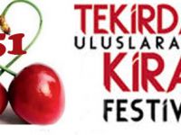 51. Uluslararası Tekirdağ Kiraz Festivali gün sayıyor