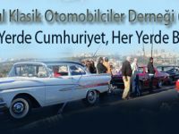 Köprüde “Barışla Cumhuriyet” Konvoyu